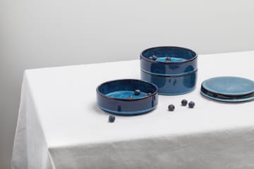 퓨어 보울 3 pieces 스태커블 14 cm - Dark blue - Serax | 세락스