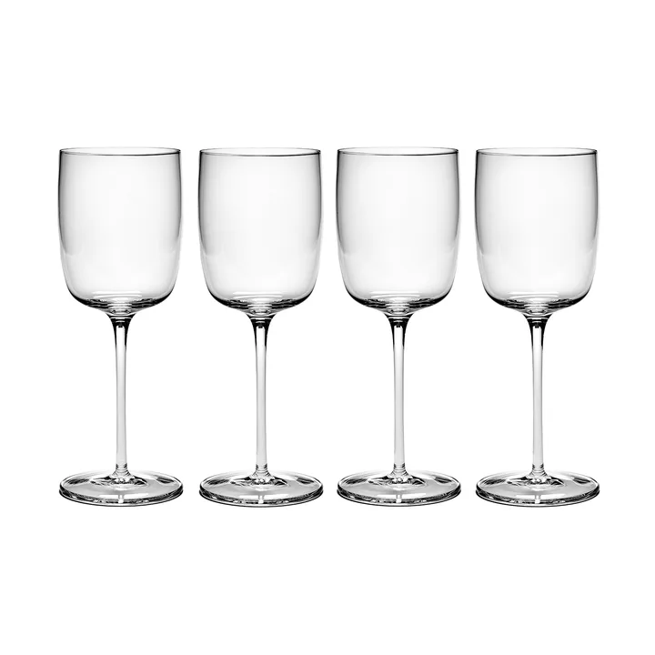 파스파르투 레드 와인잔 35 cl 4개 세트 clear - Serax