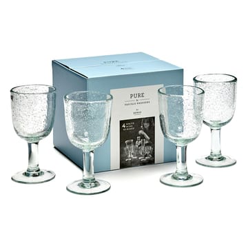 퓨어 파스칼레 화이트 와인잔 4개 세트 - clear - Serax | 세락스