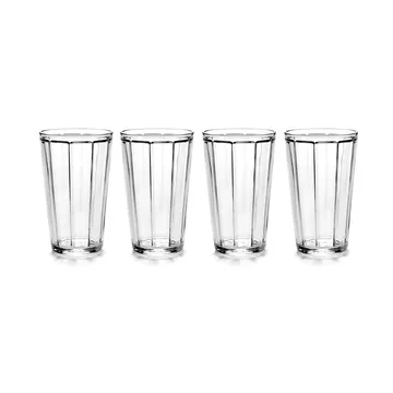 서피스 롱 유리컵 45 cl 4개 세트 clear - Serax