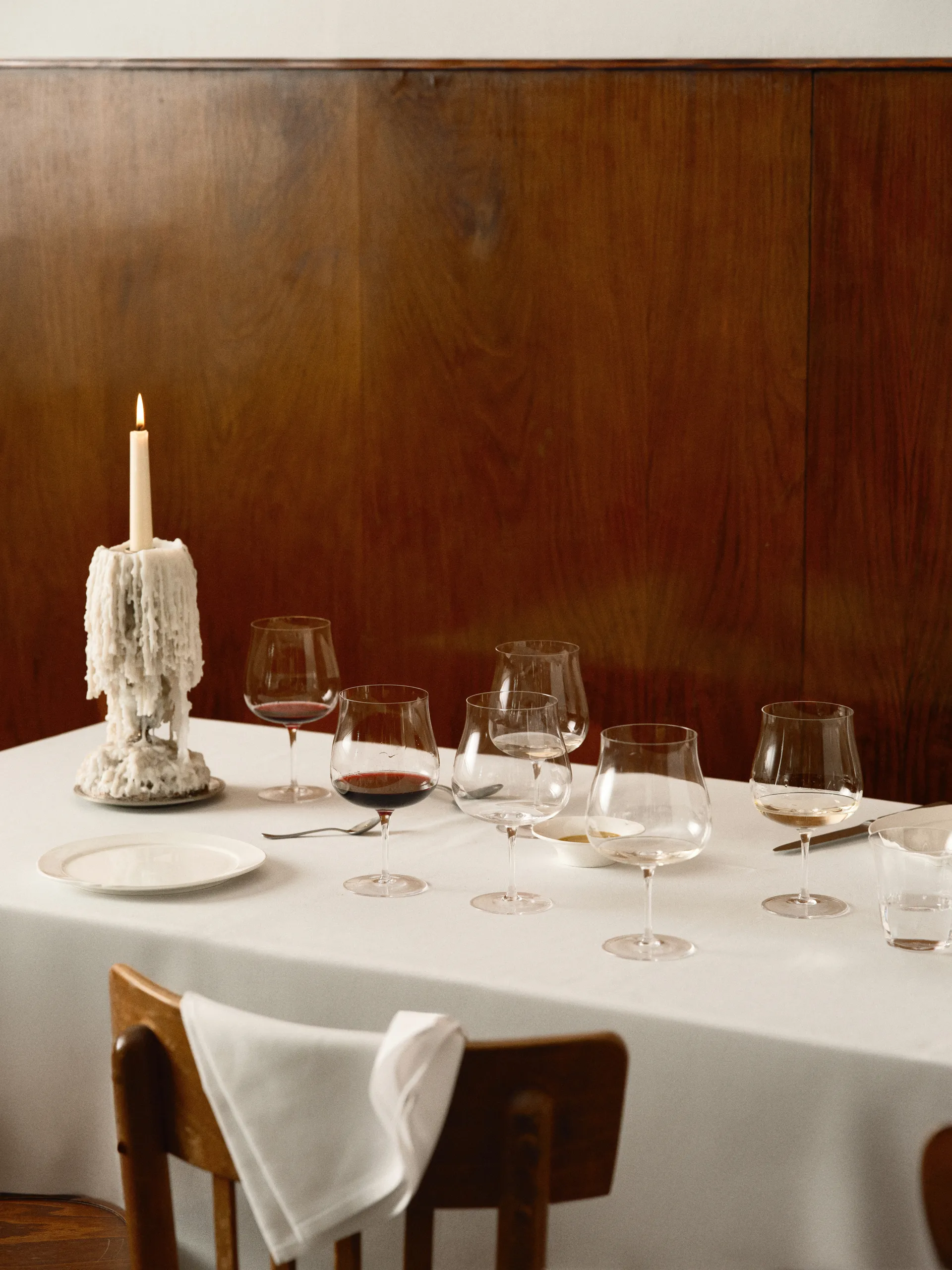 실루엣 화이트 와인 글라스 59 cl 4팩, Clear Serax | 세락스