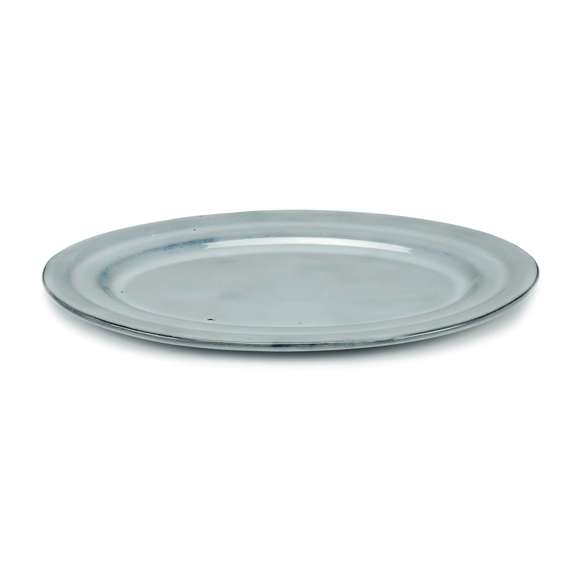 퓨어 서빙 보울 오벌 글레이즈드, Blue Serax | 세락스