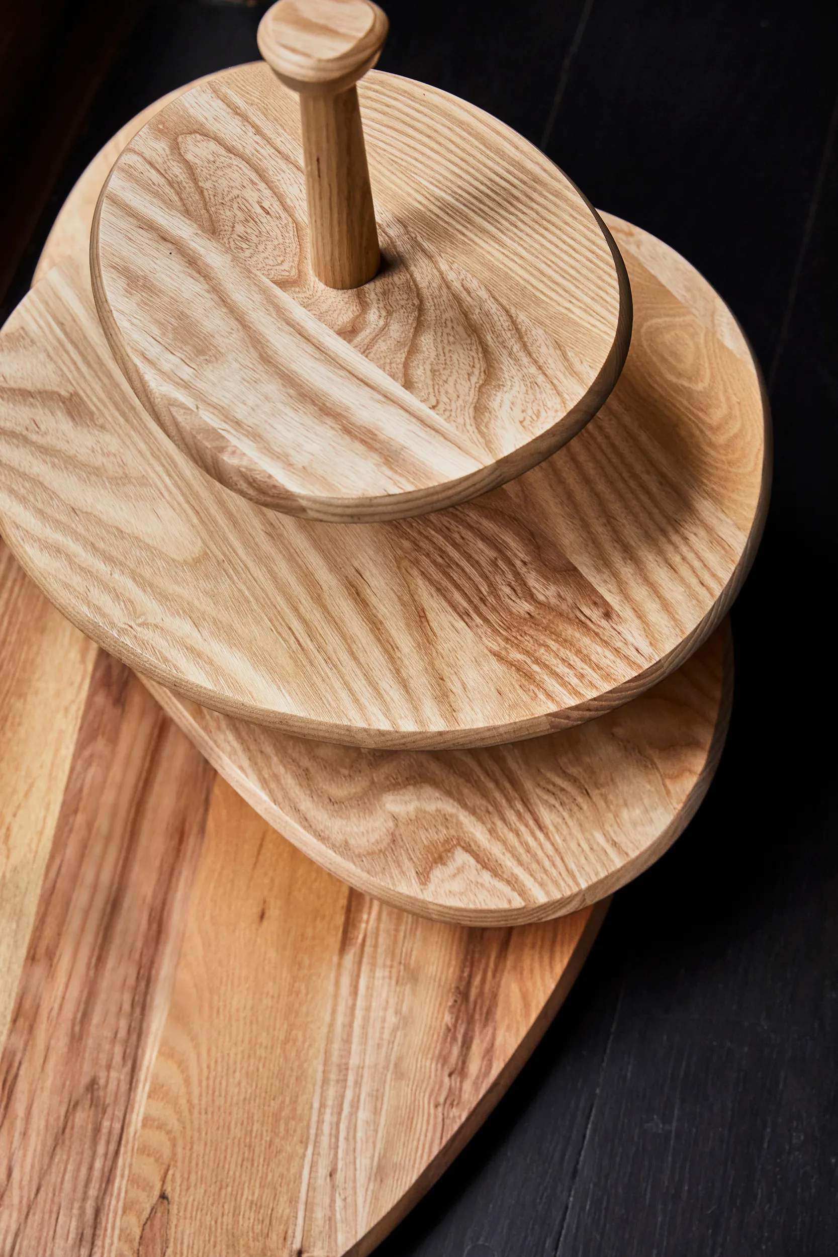 Dune 01 케이크 접시 2 levels, Ash Serax | 세락스