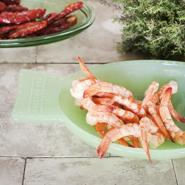 Fish & Fish 서빙 소서 14x26 cm, jadeite green Serax | 세락스