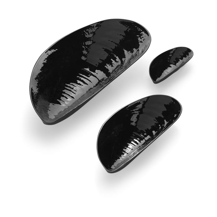 레 오브제 무르베르상 마르셀 보울 L 21.5x46 cm, Black Serax | 세락스
