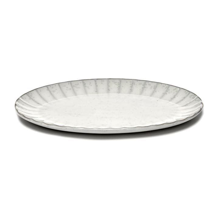 인쿠 오벌 접시 L 21x30 cm - White - Serax | 세락스