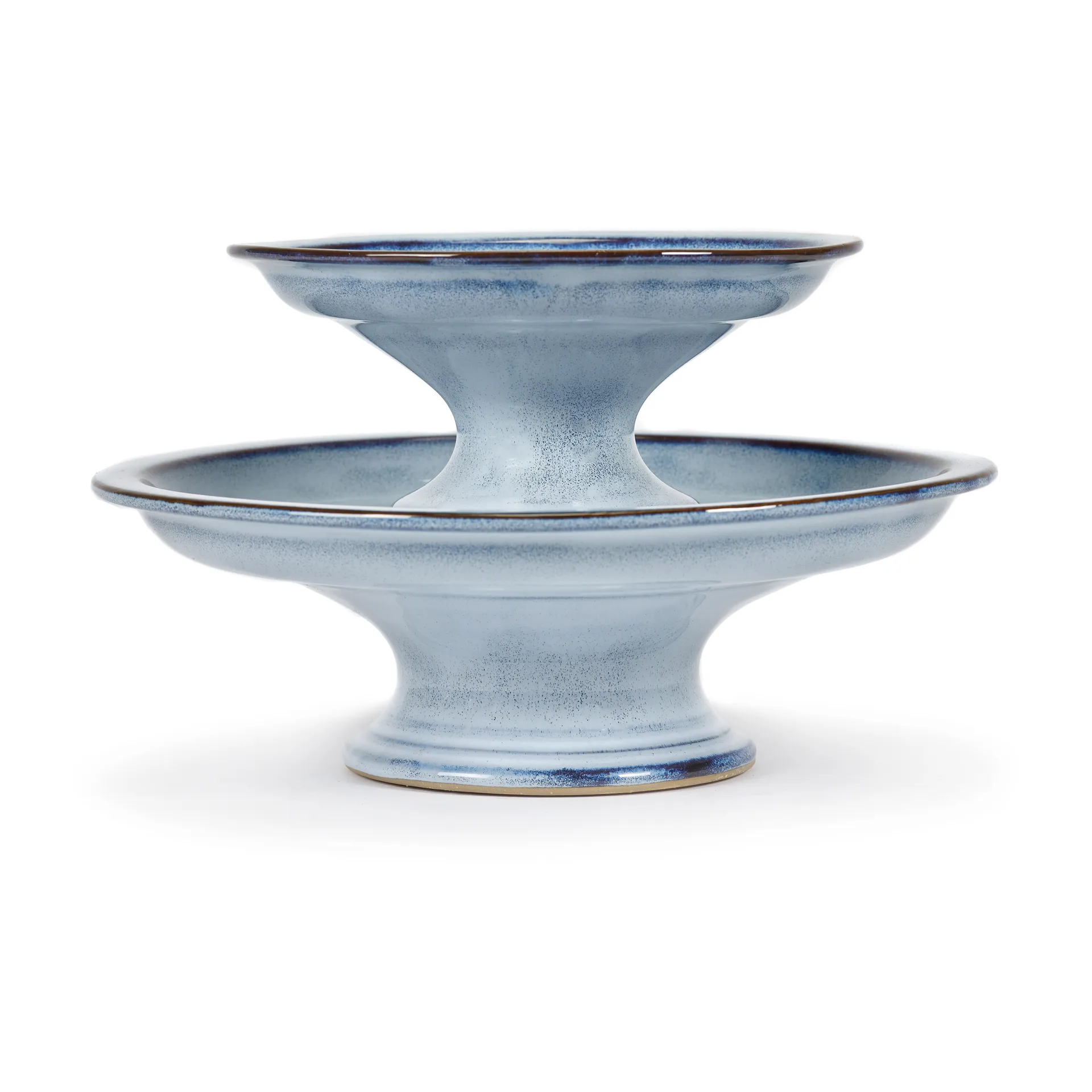 퓨어 케이크 접시 글레이즈드 L 23.5 cm, Blue Serax | 세락스