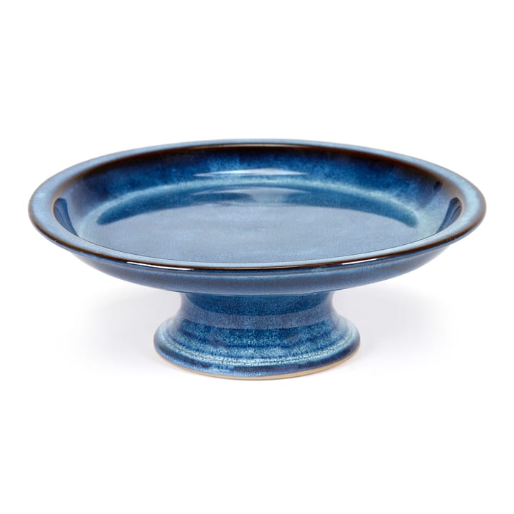 퓨어 케이크 접시 글레이즈드 L 23.5 cm - Dark blue - Serax | 세락스