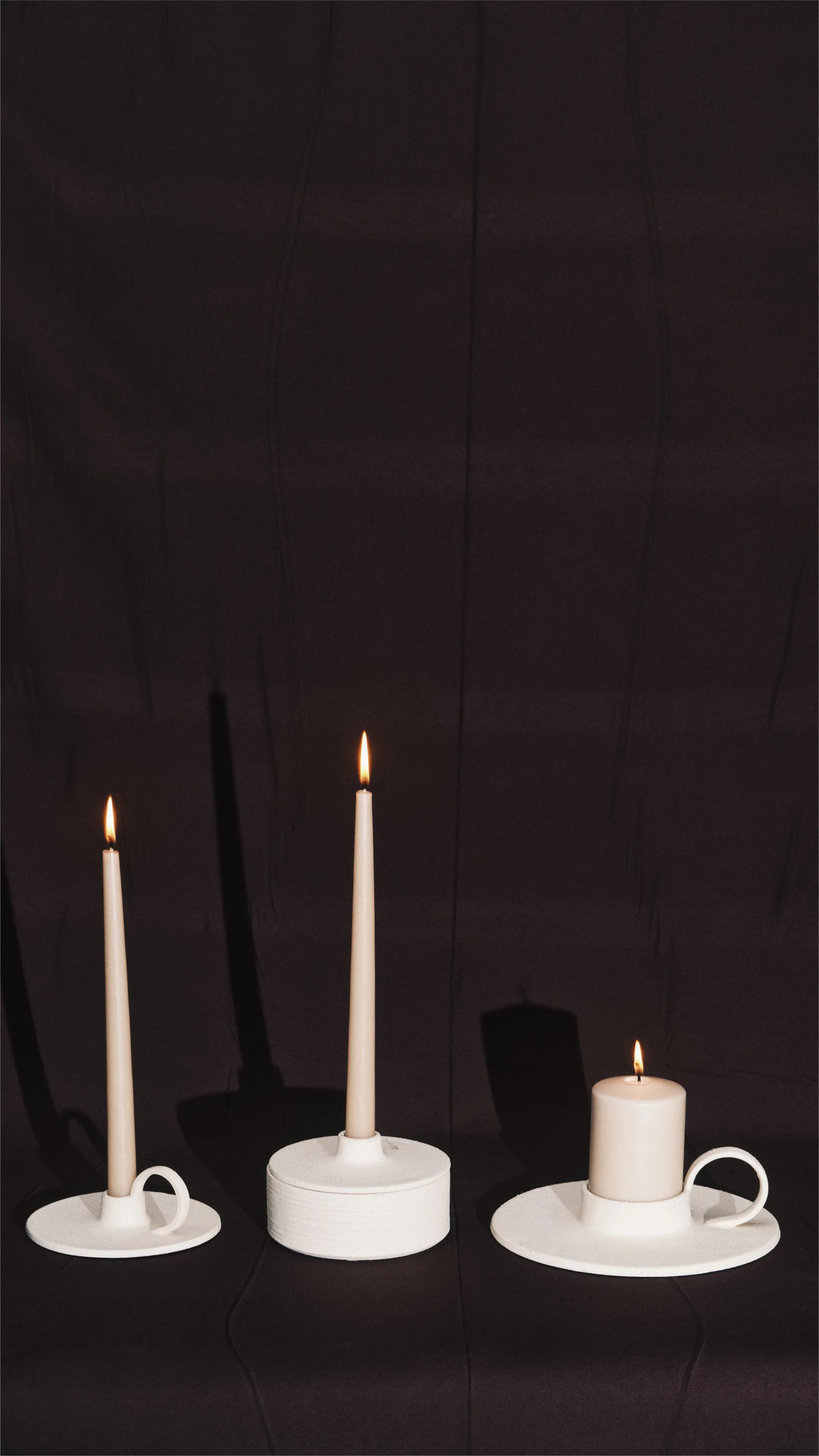 미라 캔들스틱 L, Beige Serax | 세락스