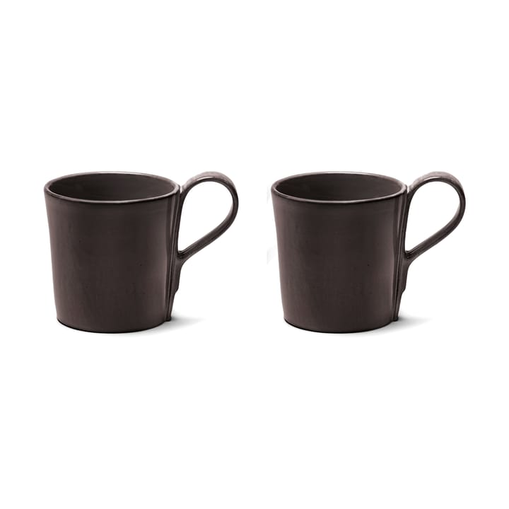 La Mère 커피 컵 13 cl 2개 세트 - Dark brown - Serax | 세락스