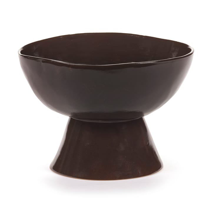 La Mère 보울 온 풋 라지 20.5 cm, Dark brown Serax | 세락스