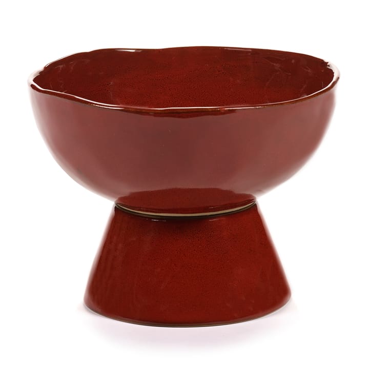 La Mère 보울 온 풋 라지 20.5 cm - Venetian red - Serax | 세락스
