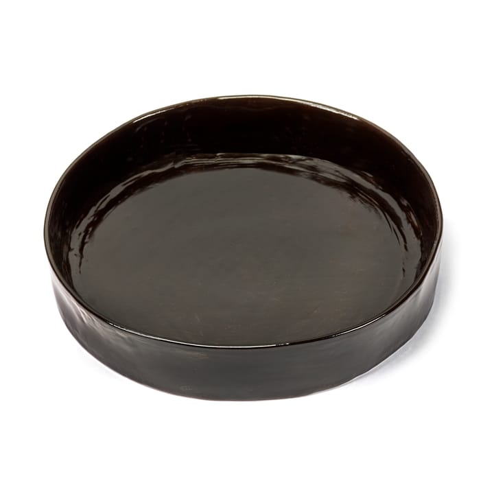 La Mère 딥 플레이트 L 25 cm, Dark brown Serax | 세락스