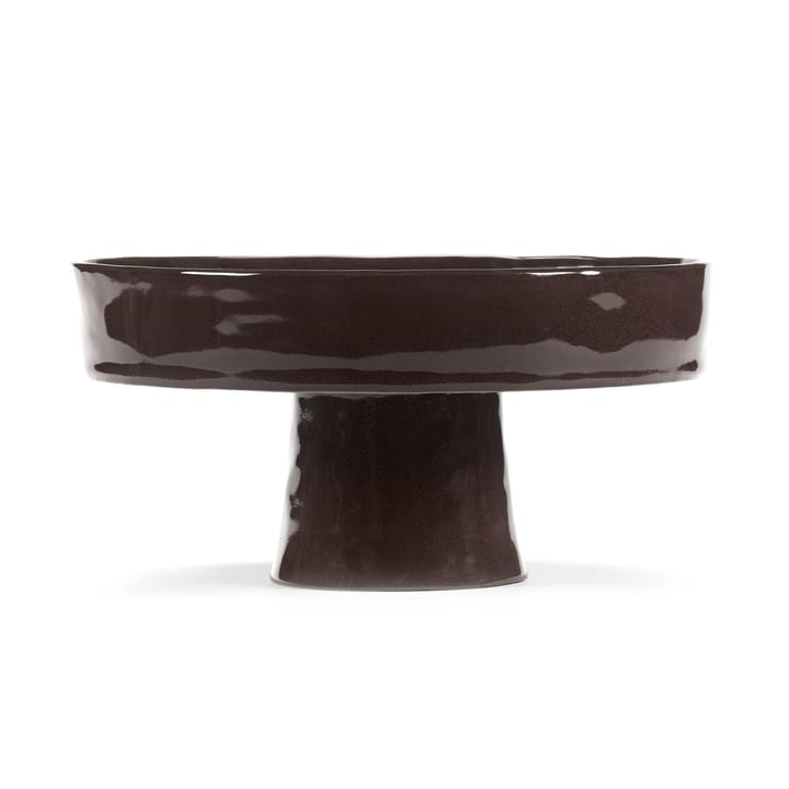 La Mère 딥 플레이트 온 풋 L 25 cm, Ebony Serax | 세락스