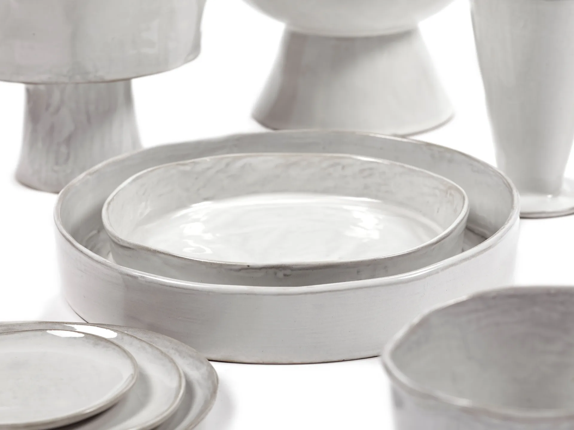 La Mère 딥 플레이트 L 25 cm, Off white Serax | 세락스