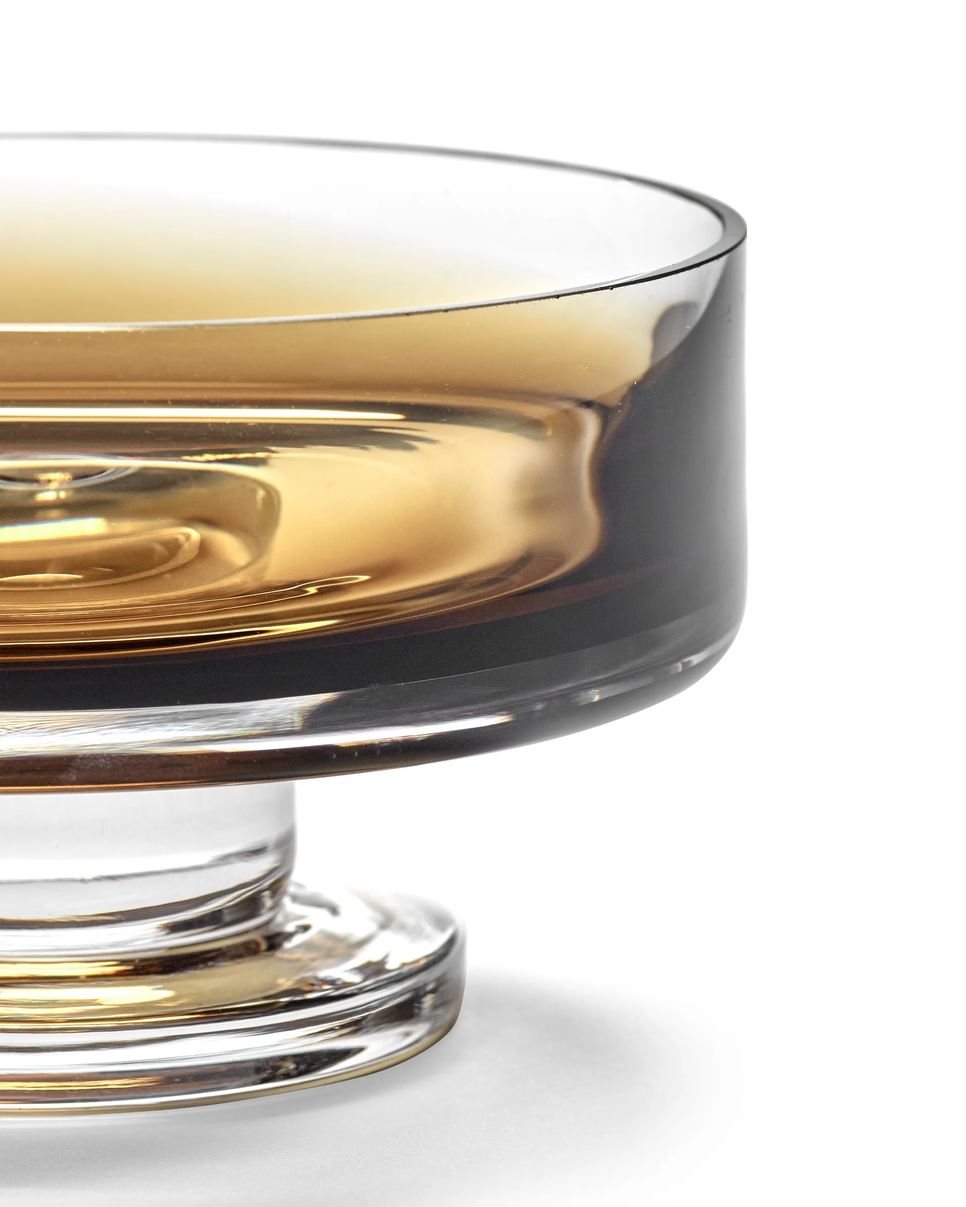 주마 로우 풋티드 보울 M Ø13.6 cm, Amber Serax | 세락스