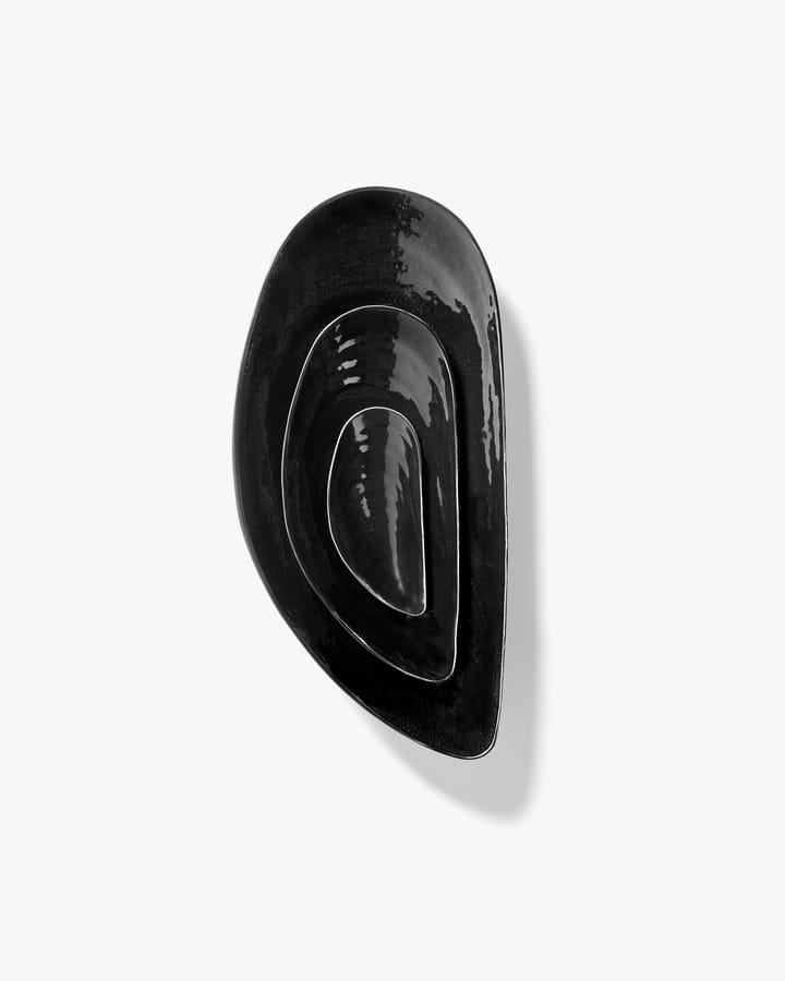 레 오브제 무르베르상 마르셀 보울 M 14x30.5 cm, Black Serax | 세락스