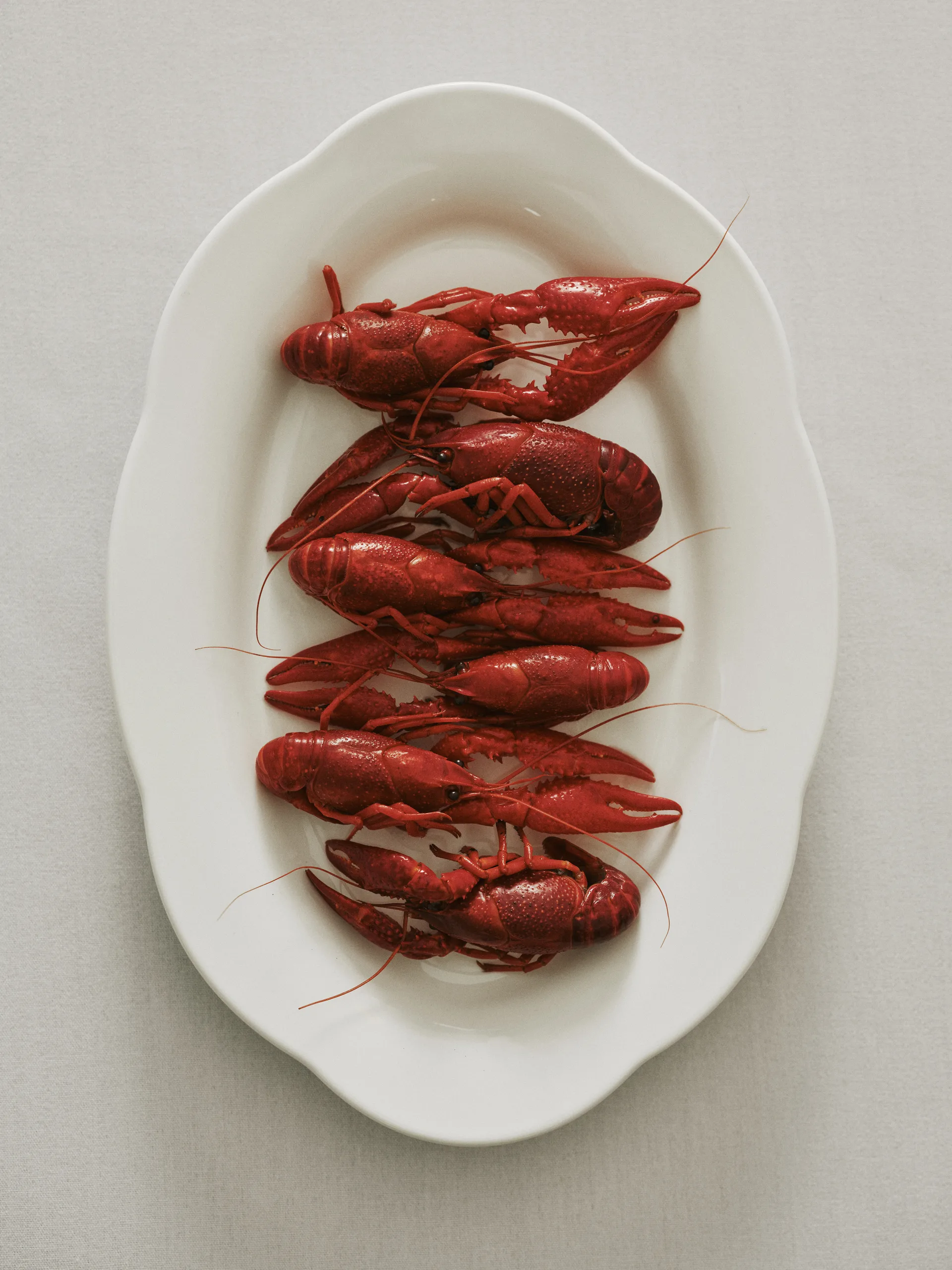 실루엣 오벌 딥 플레이트 M 15x24.5 cm 2팩, White Serax | 세락스