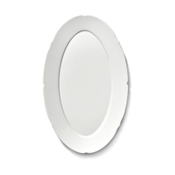 실루엣 오벌 플레이트 M 15x24.5 cm - White - Serax | 세락스