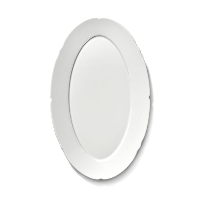 실루엣 오벌 플레��이트 M 15x24.5 cm, White Serax | 세락스
