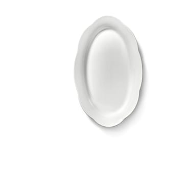 실루엣 오벌 딥 플레이트 M 15x24.5 cm - White - Serax | 세락스