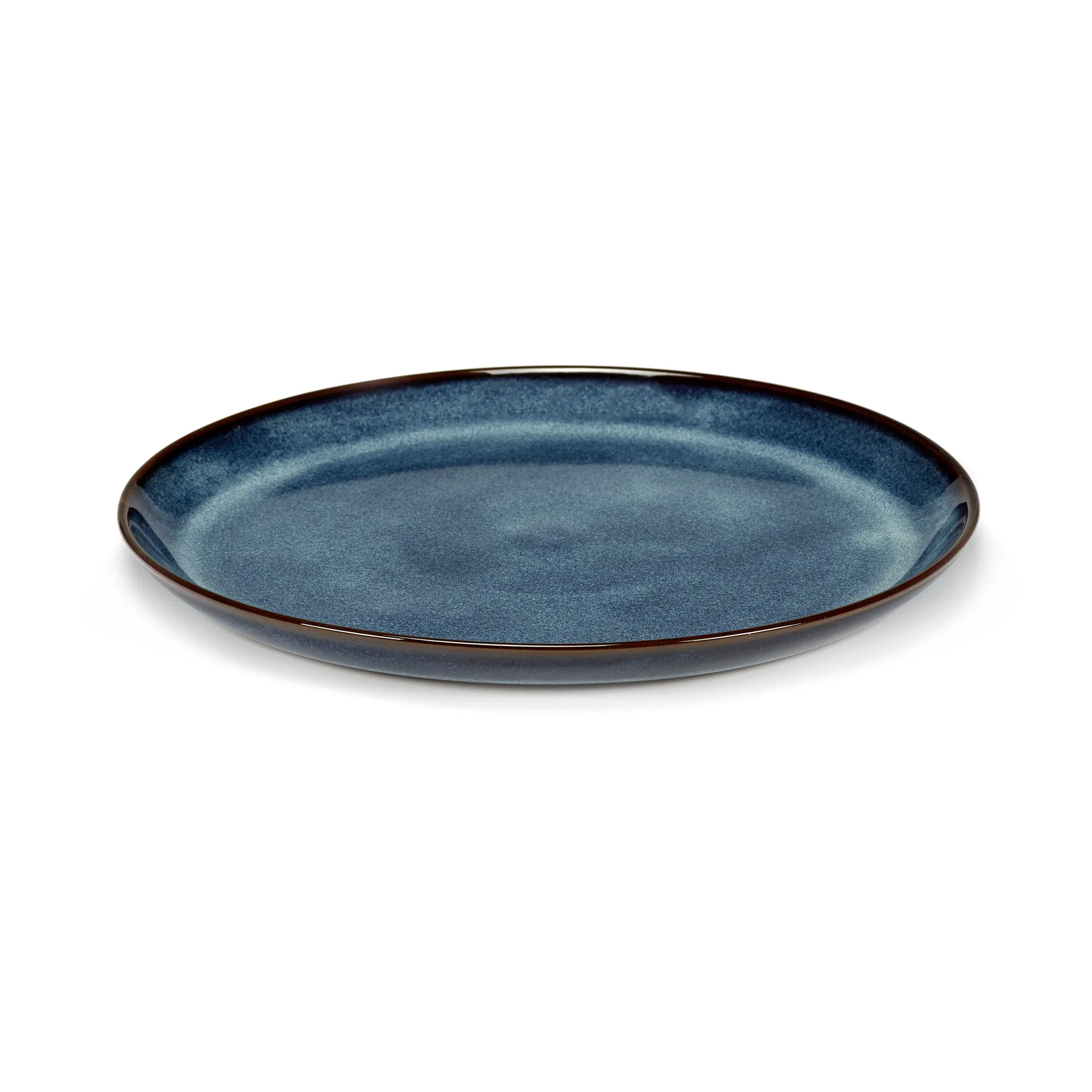 퓨어 접시 글레이즈드 M 23.5 cm, Dark blue Serax | 세락스