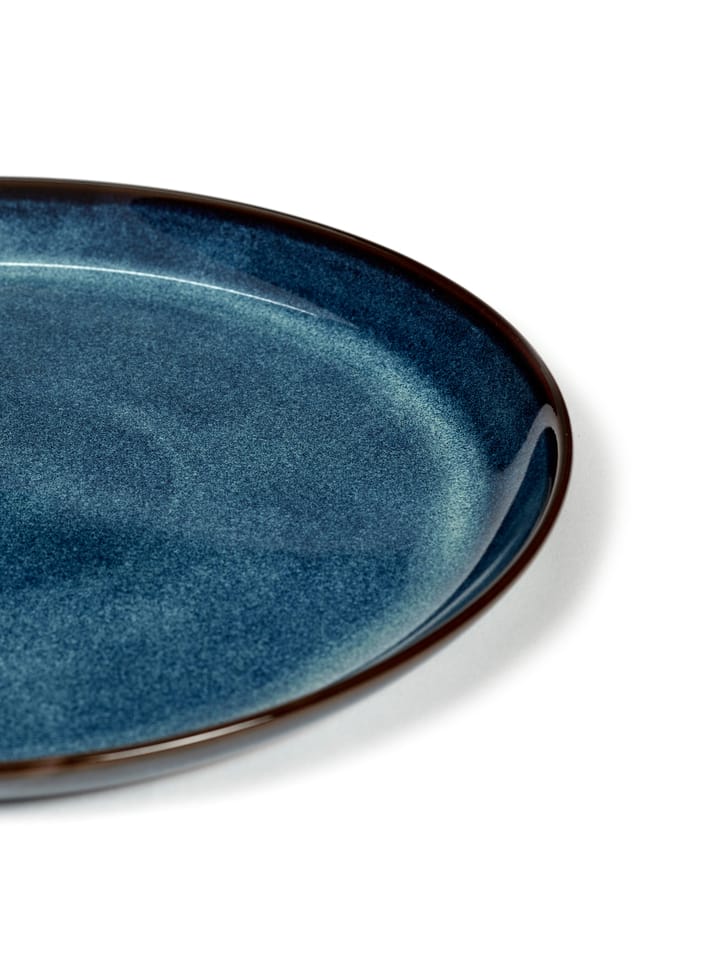 퓨어 접시 글레이즈드 M 23.5 cm, Dark blue Serax | 세락스