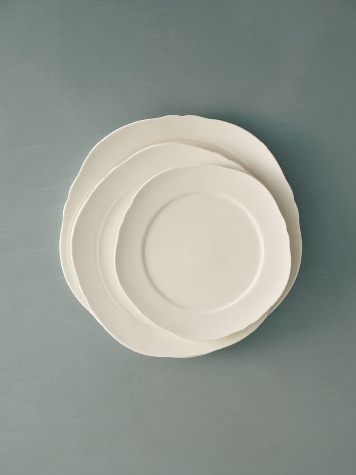 실루엣 플레이트 M Ø23.5 cm, White Serax | 세락스