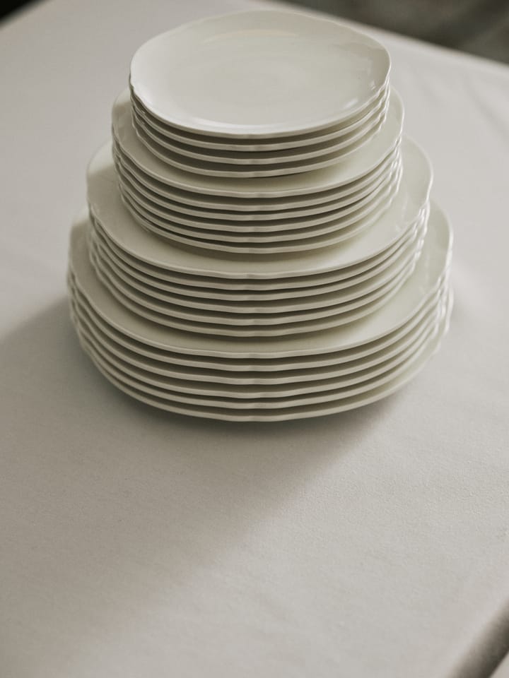 실루엣 플레이트 M Ø23.5 cm, White Serax | 세락스