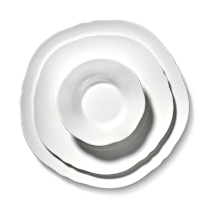 실루엣 플레이트 M Ø23.5 cm, White Serax | 세락스