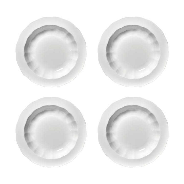 실루엣 딥 플레이트 M Ø23.7 cm 4팩 - White - Serax | 세락스