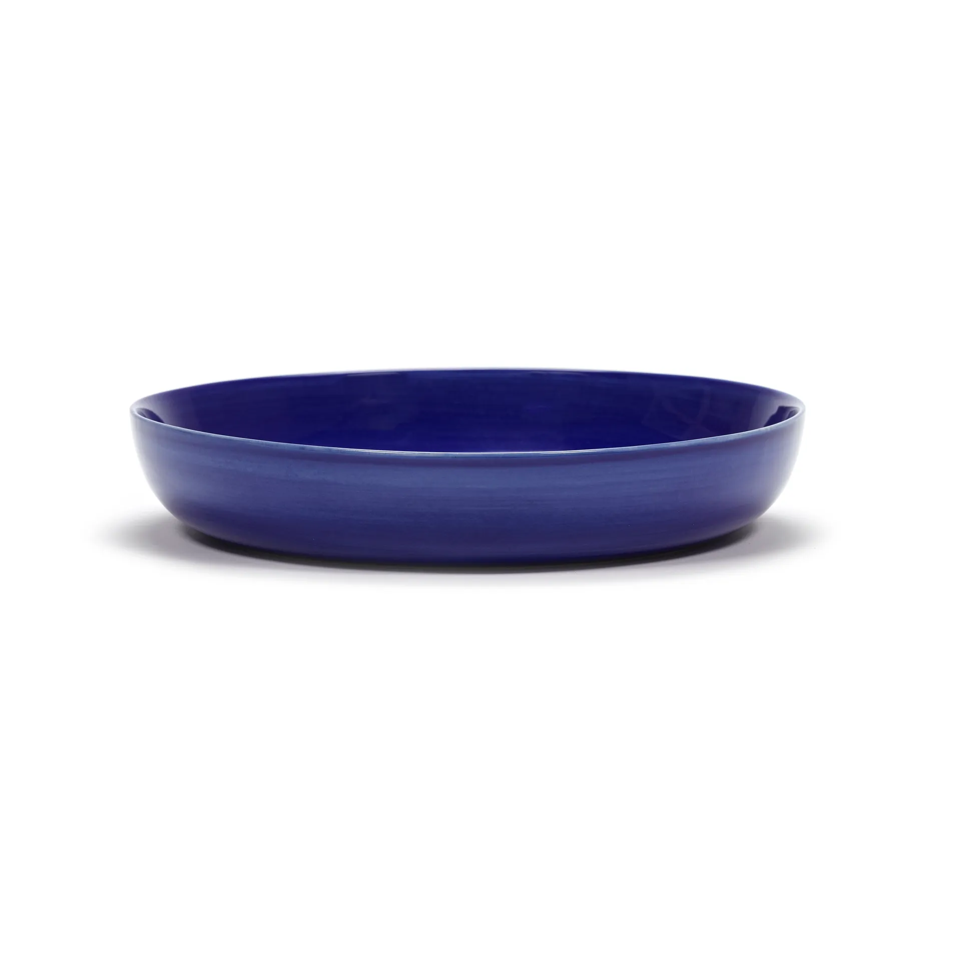 Ottolenghi Feast 딥플레이트 Ø22 cm 2개 세트, Dark blue stripes-white Serax | 세락스