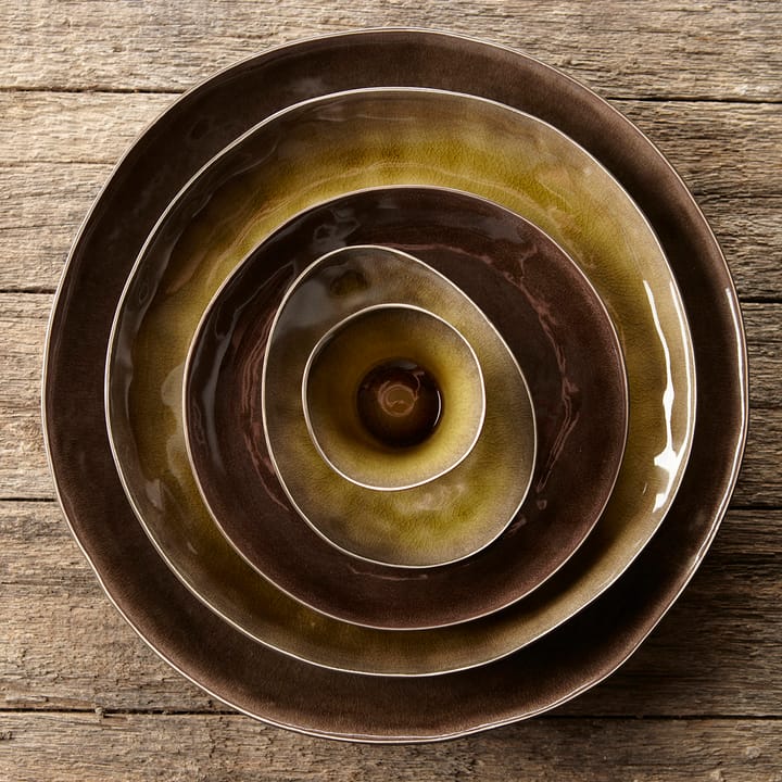 Pure small 접시 20.5 cm - brown - Serax | 세락스