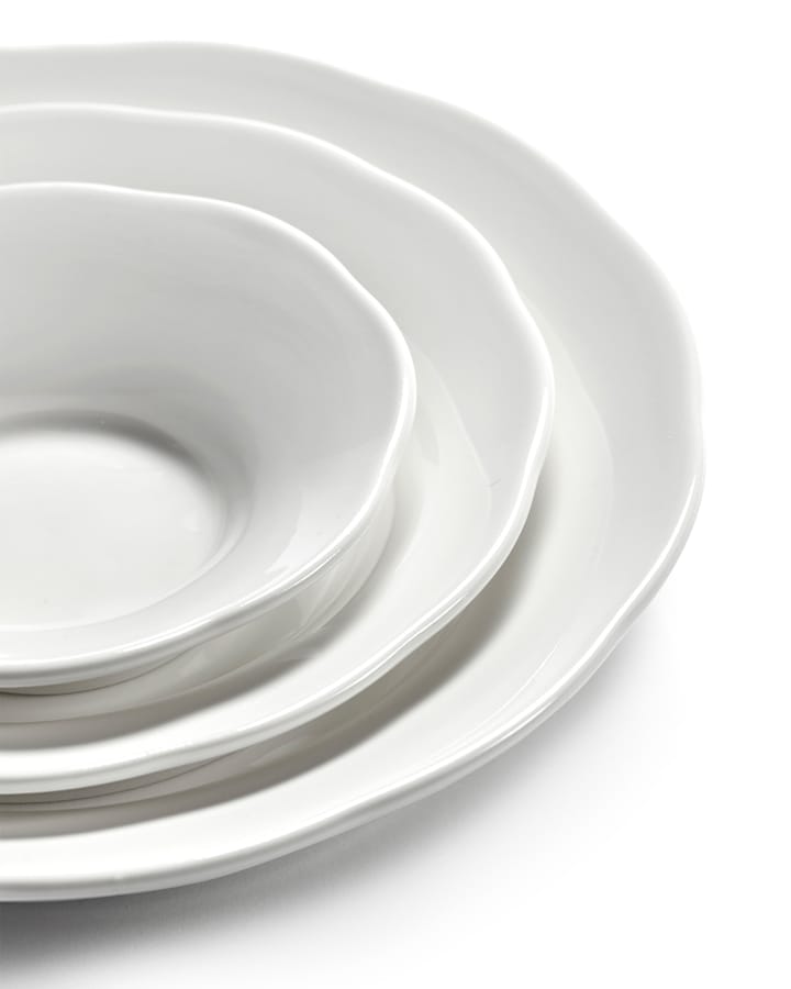 실루엣 딥 사이드 플레이트 S Ø10.5 cm 4팩, White Serax | 세락스