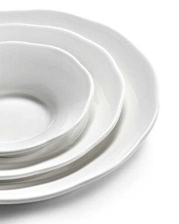 실루엣 딥 사이드 플레이트 S Ø10.5 cm - White - Serax | 세락스
