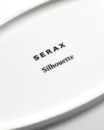 실루엣 오벌 플레이트 S 10x18.5 cm - White - Serax | 세락스