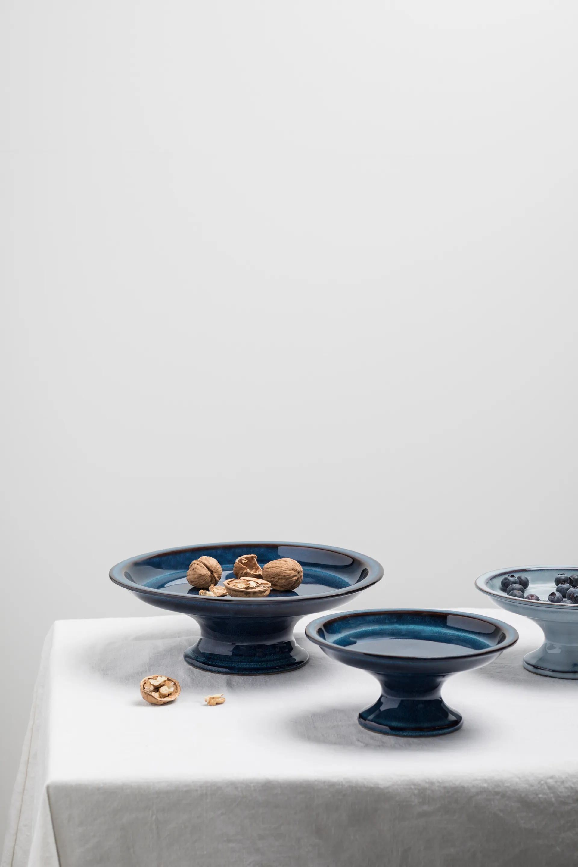 퓨어 케이크 접시 글레이즈드 S 16.5 cm, Dark blue Serax | 세락스