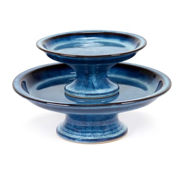 퓨어 케이크 접시 글레이즈드 S 16.5 cm - Dark blue - Serax | 세락스