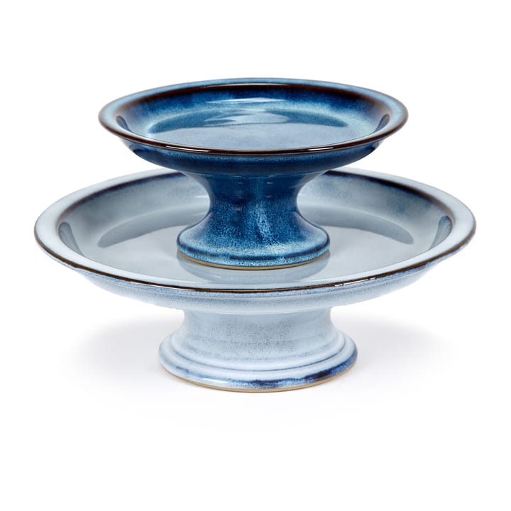 퓨어 케이크 접시 글레이즈드 S 16.5 cm, Dark blue Serax | 세락스