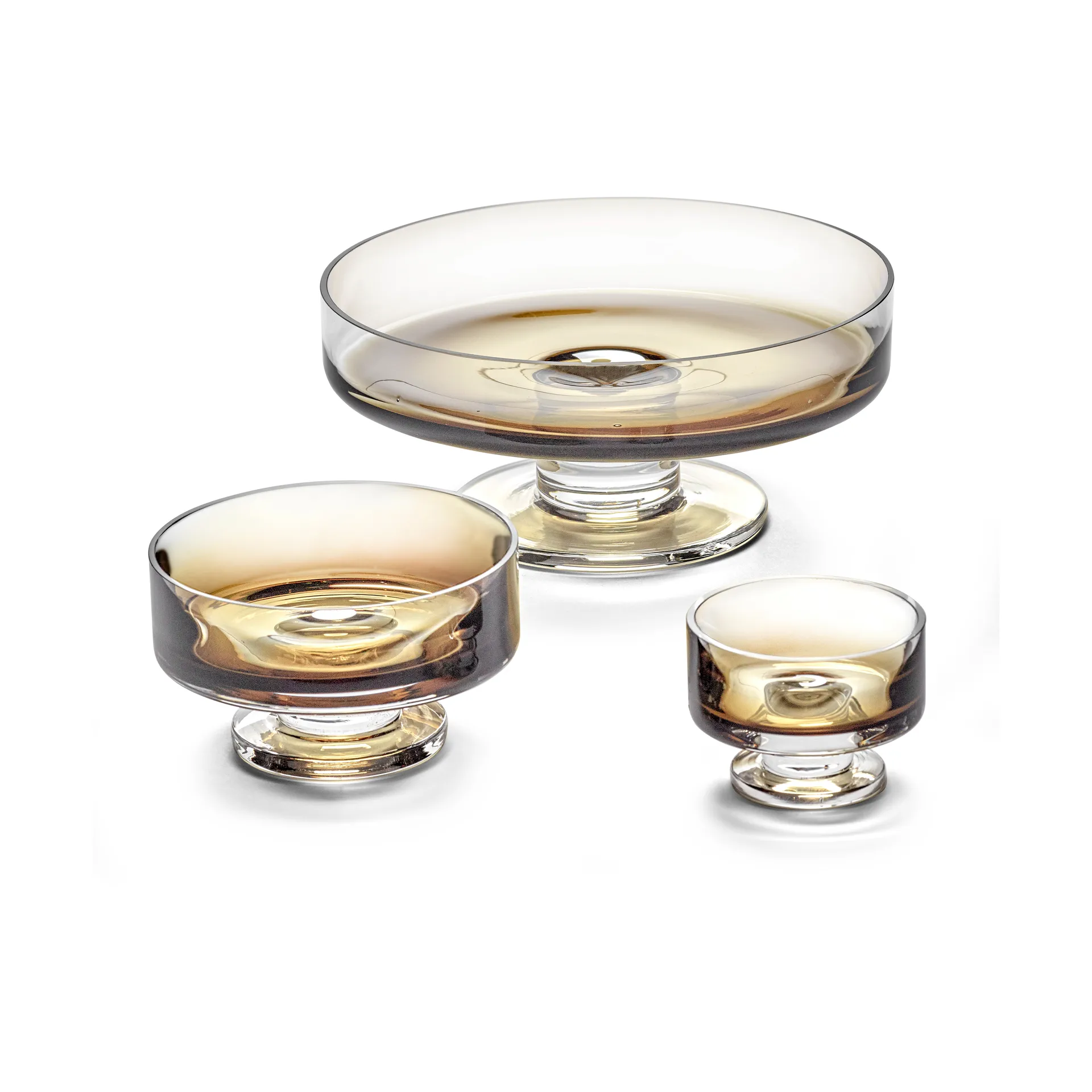 주마 로우 보울 온 풋 S Ø8.5 cm, Amber Serax | 세락스