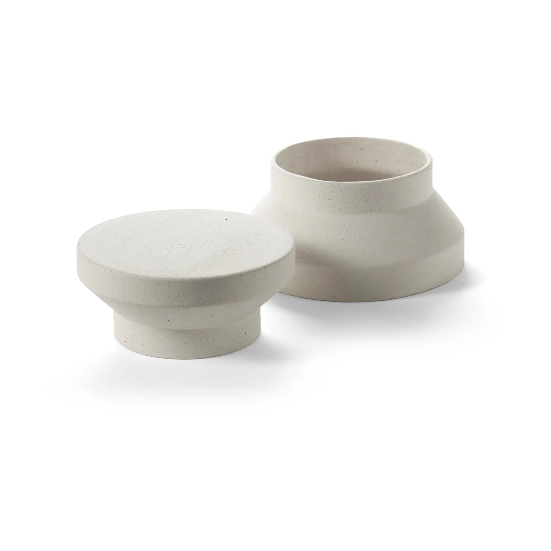 미라 화병/케이크 스탠드 S, Beige Serax | 세락스