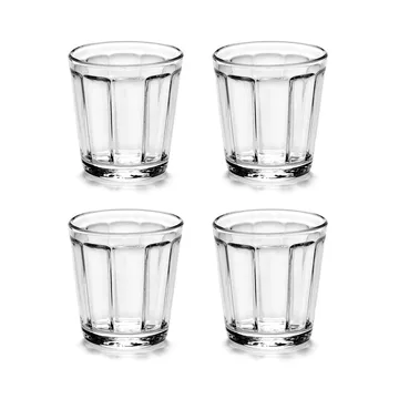 Surface 에스프레소 글래스 10 cl 4개 세트 clear - Serax