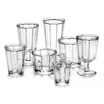 Surface 에스프레소 글래스 10 cl 4개 세트 clear - Serax