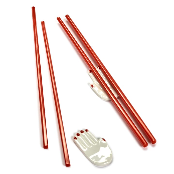 Table Nomade 젓가락과 받침대 6 pieces - red - Serax | 세락스