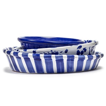 Table Nomade 샐러드 보울 L - white-blue - Serax | 세락스