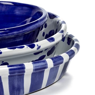 Table Nomade 샐러드 보울 L - white-blue - Serax | 세락스