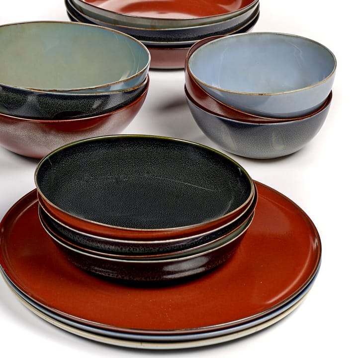 Terres de Rêves 스몰 접시 17.5 cm, dark blue-rust Serax | 세락스