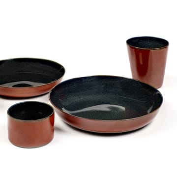 Terres de Rêves 스몰 접시 17.5 cm - dark blue-rust - Serax | 세락스