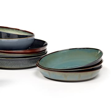 Terres de Rêves 스몰 접시 17.5 cm - smokey blue-dark blue - Serax | 세락스