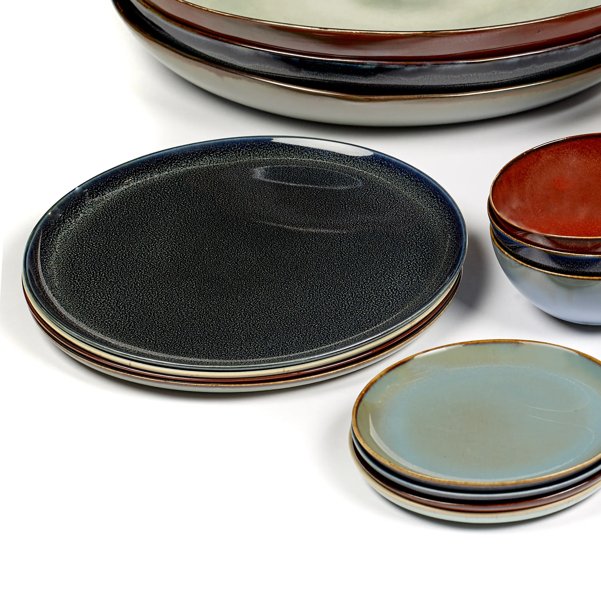 Terres de Rêves 스몰 접시 22 cm, dark blue Serax | 세락스